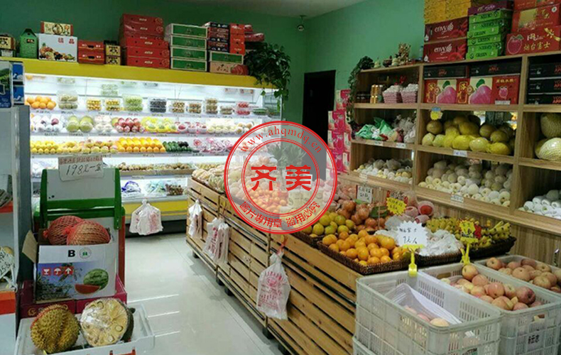镇江水果店-香甜果园-蔬菜柜水果柜
